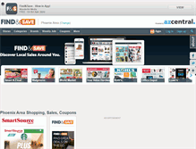 Tablet Screenshot of findnsave.azcentral.com